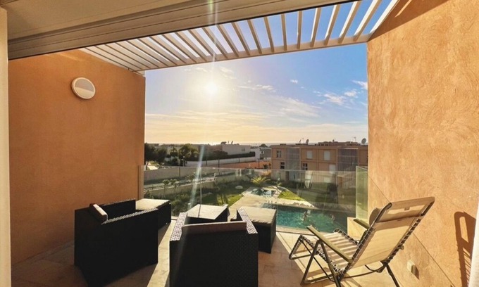 Tamrhakht Apartment | The Rosemary with Pools & Beach Access - Taghazout Bay
