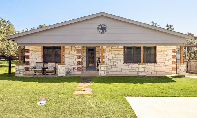 Canyon Lake Ski Chalet | The Rustic Soak Farmhouse