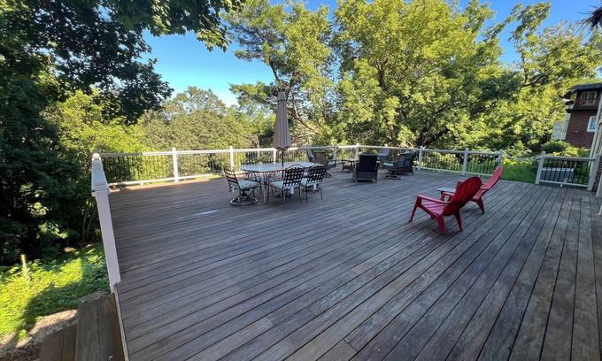 Waukegan House | The Sage Retreat - Updated Historic Charm with Plenty of Room