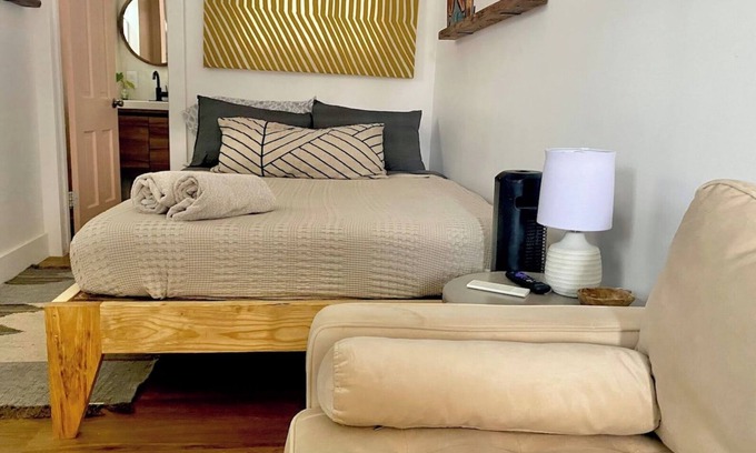 Blackshear-Prospect Hill Apartment | The Salon . Tiny Living with Big Vibes . Walkable