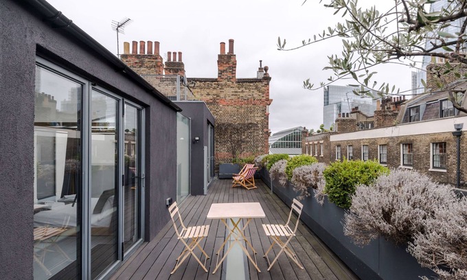 Cathedrals House | The Shard-view Shindig - Borough - by Frankie Says