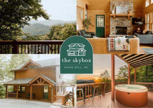 Wolf Laurel House | The Skybox Cabin Stunning Views HotTub Game Room