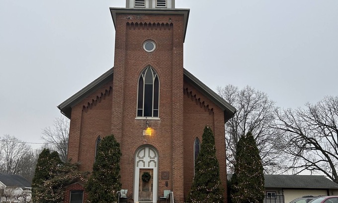Three Rivers House | The Storybook Church. Beautiful vintage brick church built in 1878.