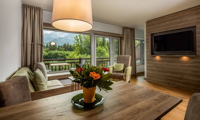 Bad Reichenhall Apartment | The Three with south-facing balcony 48 sqm for 1-2 persons - Apartment at the Gablerhof