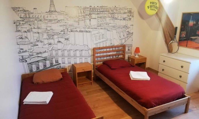 Pont-Croix House | The tie-break Chambre Roland-Garros