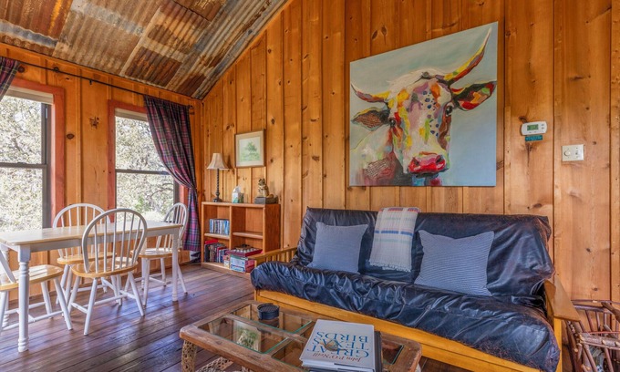 Leakey Cabin | The Treehouse - A Hill Country Gem in the Lost Maples Region!