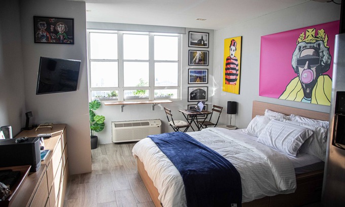 Miramar Apartment | THE VIEW STUDIO, NEXT TO TMOBILE DISTRICT, COCA COLA MUSIC HALL, CONDADO, SJ