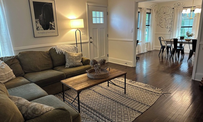 Greer House | The Westfield - Cozy Downtown Greer Retreat