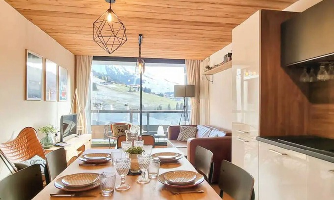 La Clusaz Apartment | The White Bear - Spacious and comfortable apartment