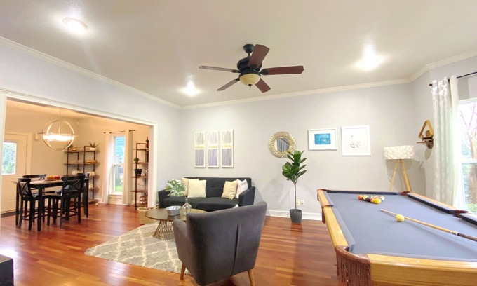 Macon House | The Yellow House Macon - Renovated Historic Home in the Heart of Macon Georgia