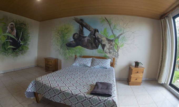 La Tigra House | Thematic Sloth suite | into the authentic rainforest close to the ARENAL VOLCANO