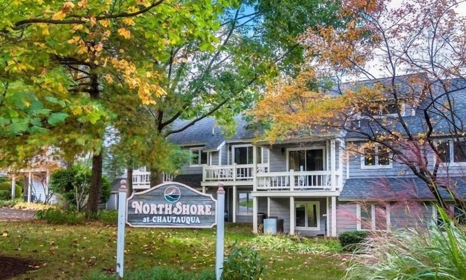 Chautauqua Condo | This is a timeshare condominium complex located on the northern end of Chautauqua Institution at 20 Elm Lane.