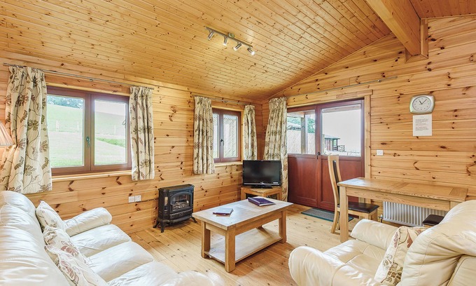 Caersws Ski Chalet | This luxurious lodge is the perfect retreat for spoiling someone special.
