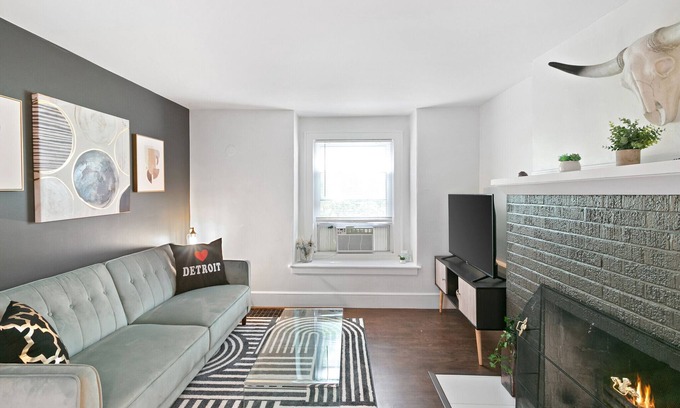Berkley Apartment | This property offers a clean and comfortable modern vibe with updated furniture and decorations