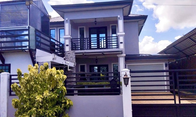 Claxton Bay House | This spacious property features a fully equipped kitchen, and an inviting small pool