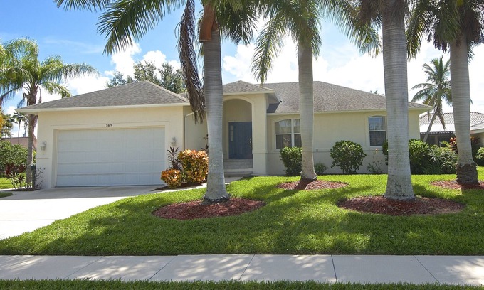 Marco Island House | Three block walk to beach, private pool, designer home