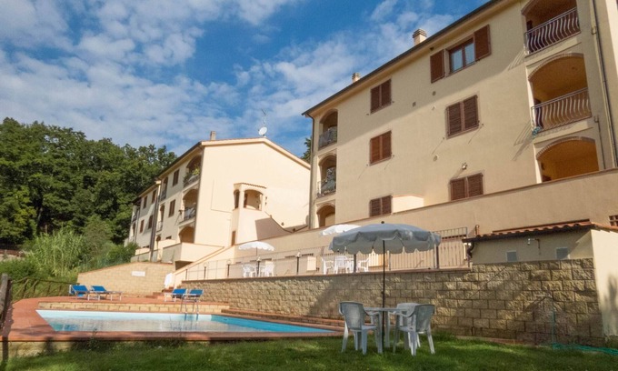 Monteverdi Marittimo Apartment | Three room apartment with terrace and wonderful view