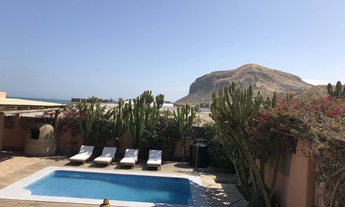Punta Sal House | Tigh na Mar: Oceanfront Beach House with Swimming Pool & Spectacular Views