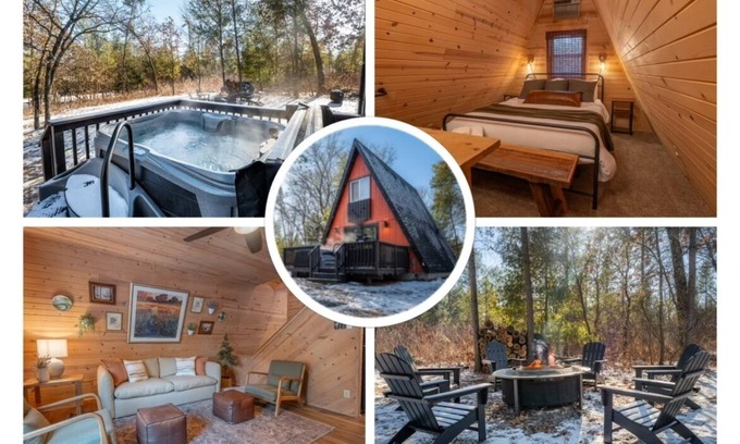Friendship Cabin | Timber Haven Aframe Cabin - BRAND NEW Hot Tub