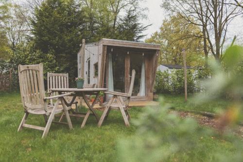 Diessen House | Tiny Eco House Alba - rust, natuur en eenvoud in het Kempenbos