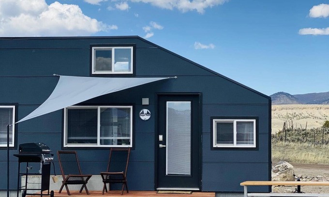 Meeker House | Tiny Home built on "Tiny House Nation" with one Queen bed in a loft and twin on main floor. Sleeps: 3