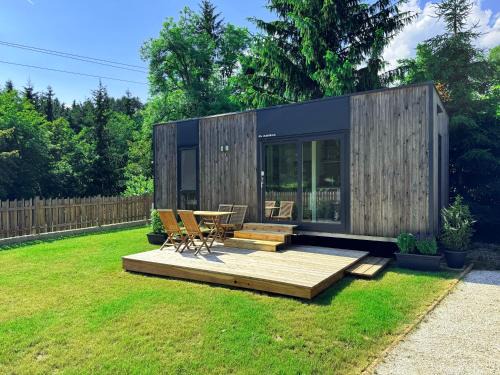Techelsberg am Worther See Apartment | Tiny House am ruhigen Forstsee