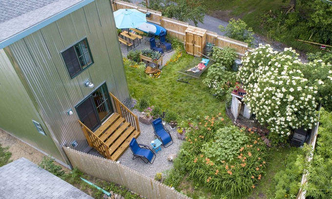 Centennial House | Tiny House by the Winooski Falls , Vermont River House