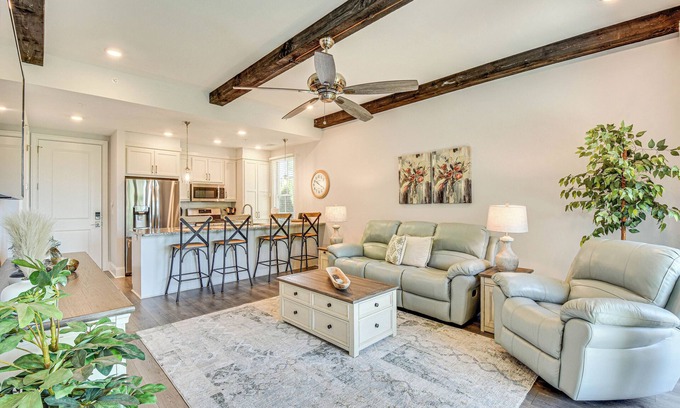 Toccoa Condo | Toccoa Condo on Golf Course w/Patio & Grill