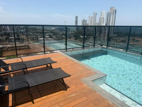 Plano Diretor Sul Apartment | Top Flat Orla Graciosa 2 Quartos 2 Wcs Vista Lago