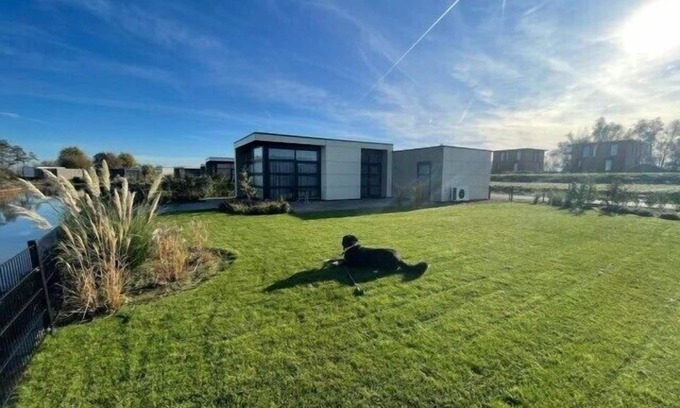 Olburgen House | Top-modernes Chalet 'aan het Strand' mit Großem Garten an der Ijssel