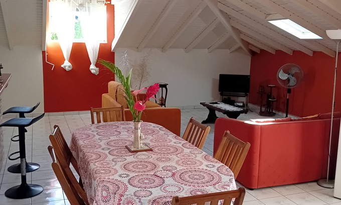 Lamentin Apartment | Top of Villa LA FLEUR DE CANNE