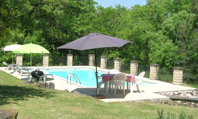 Paussac-et-Saint-Vivien Cottage | Totally Secluded Stone Cottage with Private Pool, 2 acres of Garden and Woodland