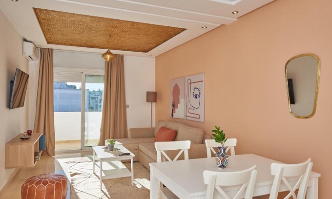 Quartier Hassan Apartment | Tour Hassan- StayHere - Av Mly Ismail