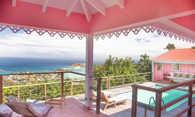 Anse de Lorient Villa | Traditional Caribbean Style house with breathtaking views