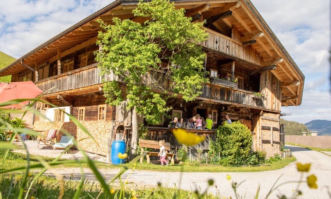 Wildschoenau Cabin | Tradlhof - Ferienhaus, Bad, WC, 3 Schlafräume