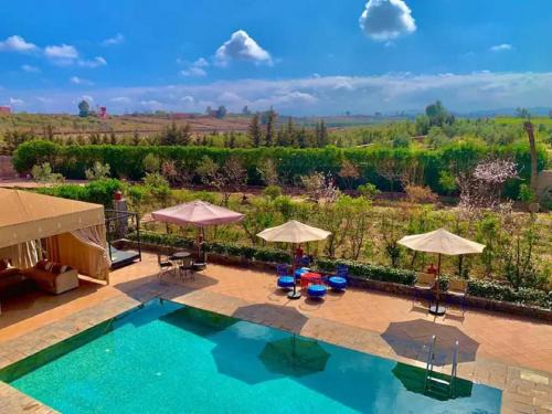 Aghouatim Villa | Tranquil Atlas Escape with a heated pool