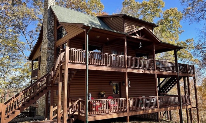 Piney Creek Cabin | Tranquil Retreat w/New River and Mountain Views! River Access, Hiking