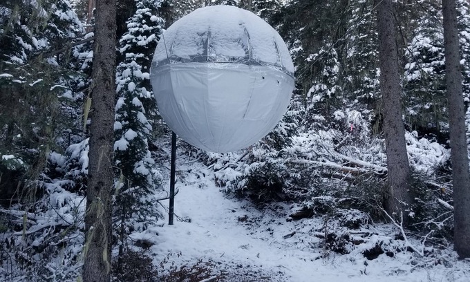 West Glacier Resort | Tree House Tent Cocoon #01