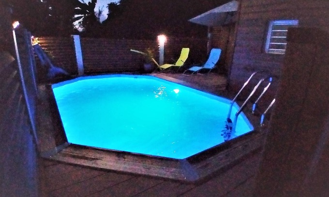 Point d'Or Villa | -tRental in Les Abymes small cozy apartment with swimming pool for 2 people - 60€/night