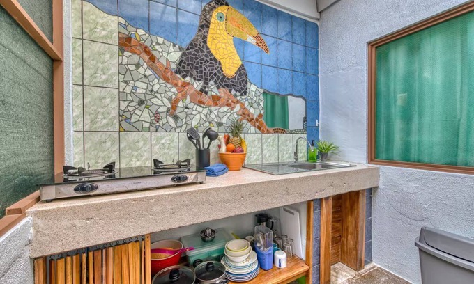 Punta Uva House | Tres Pipas-Tucan - Beachfront Arrecife, Wifi, AC