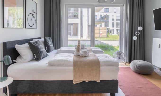 Maximin Apartment | Trier Nikolaus-Leis-Str | Suite XL + Sofa Bed