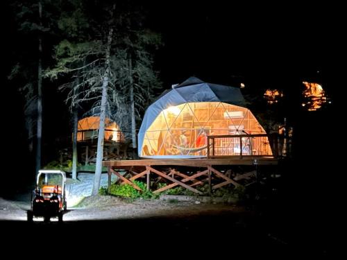 West Glacier Resort | Triple G’s Resort - Geodome 9