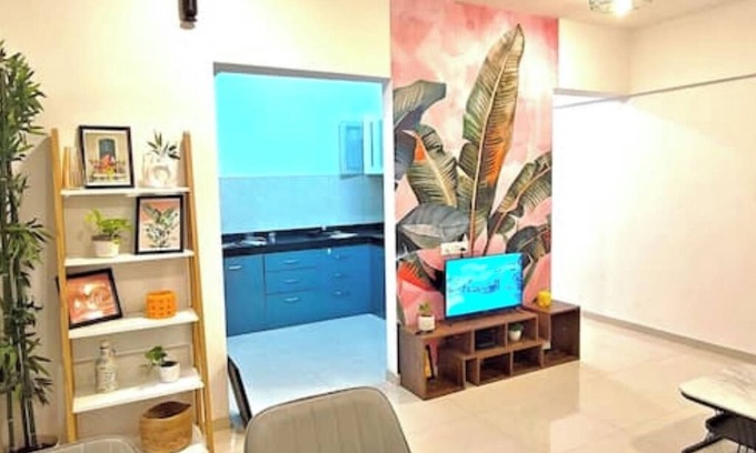 Baner Apartment | Tropical 2BR/SkyPool & Lounge