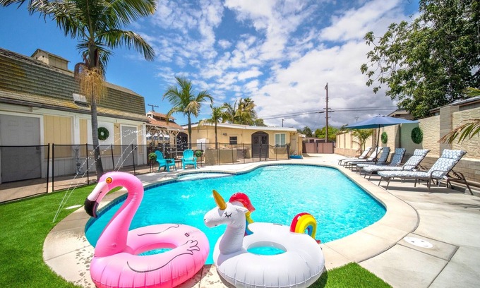 Chula Vista House | Tropical Home with Pool/Spa, BBQ, Fire pit. Family fun!