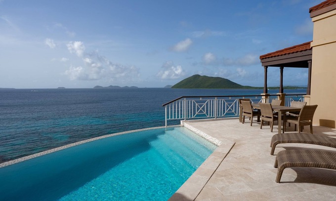 Scrub Island Apartment | Tropical Island Haven Overlooking Calm Blue Sea Near Dive Sites and Trails