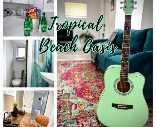 Lantana Apartment | Tropical Paradise close to beach!