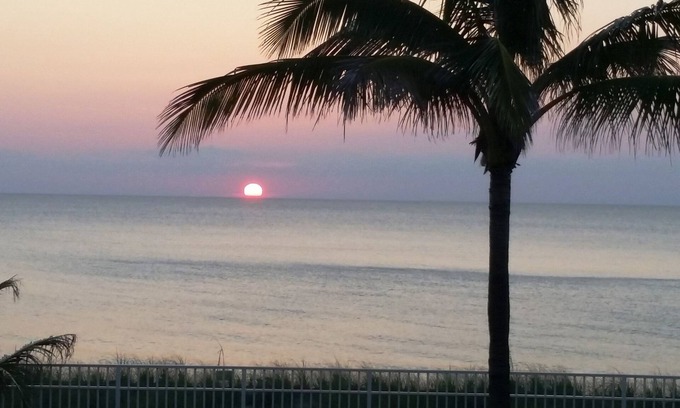 Hutchinson Island South Condo | Tropical Paradise Oceanfront Condo - Pool and Restaurant