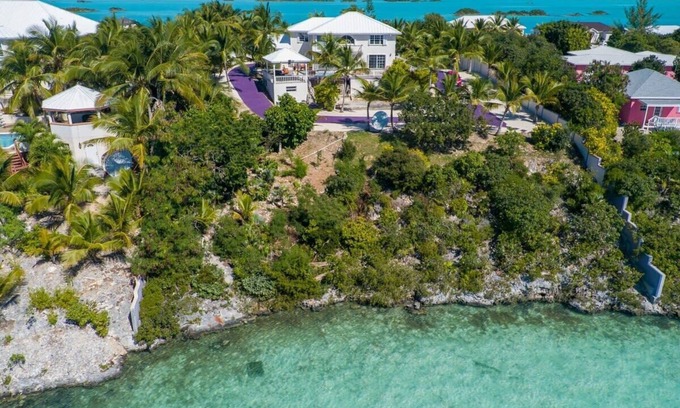 Ocean Point House | Tropical Retreat: 360° Views, Pool, Beaches Nearby