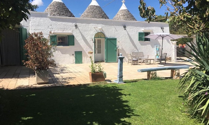 Martina Franca House | Trulli in Apulia with pool and pine forest with hammocks. a fairy tale!