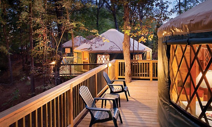 Gordonsville Resort | Try glamping in a yurk in Shenandoah Valley, VA